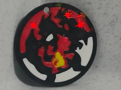 Charizard Evolutions Keychain