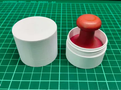Official Seal Box - Cylindrical Spiral Box V1