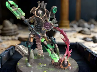 Illuminor Szeras inspired necron