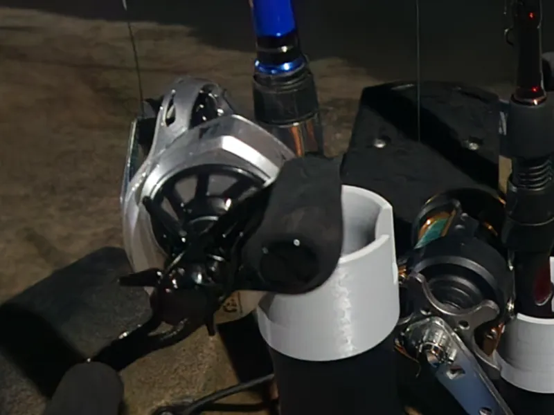 2 ABS Fishing Rod Holder Cap