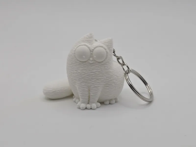 Simon's Cat Keychain