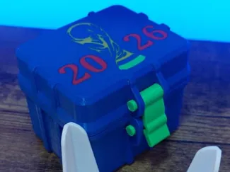 CAJA PARA ESTAMPAS DEL MUNDIAL DE FUTBOL 2026