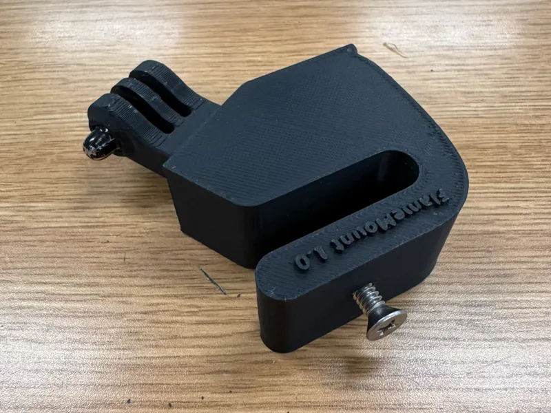 FlameMount 1.0 (Edge Trim GoPro Mount)