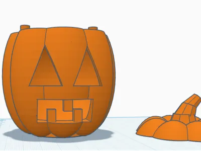 Pumpkin pot
