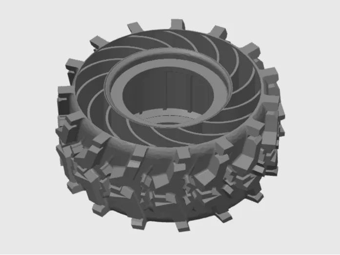 Scalable Vortex Tire