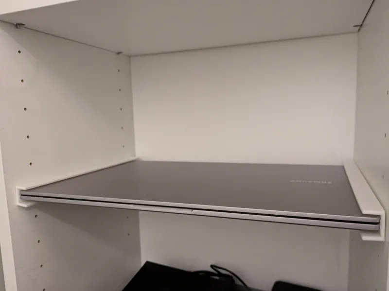 Ikea billy laptop holder