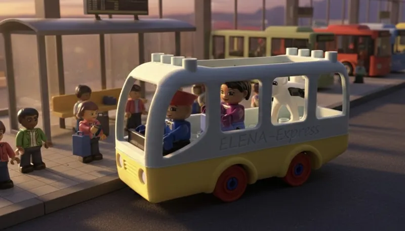 DUPLO Compatible Bus