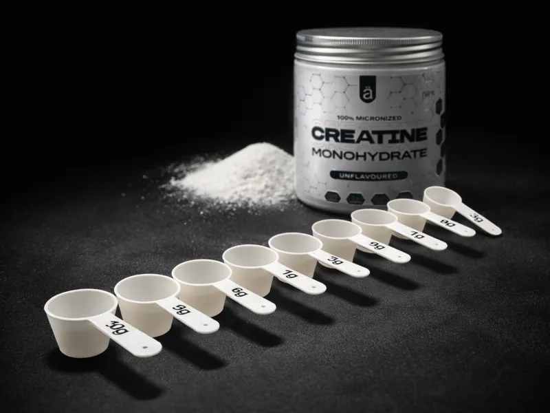 Stackable Creatine Measuring Scoops (3–10g)”