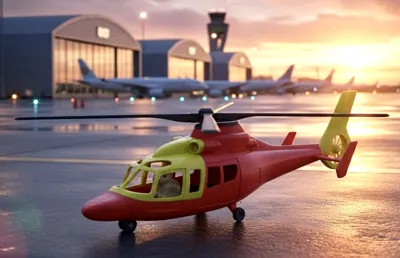 DUPLO compatible Rescue Helicopter