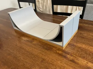 SkateGrid Half Pipe – Modular 18in Skate Ramp