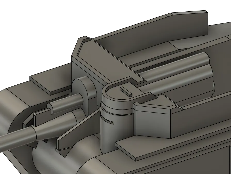 Silverhand Lordscar tank - Free 3D Print Model - MakerWorld