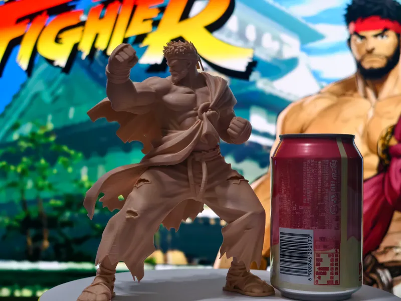 街霸隆（street fighter）RYU 一大一小两个