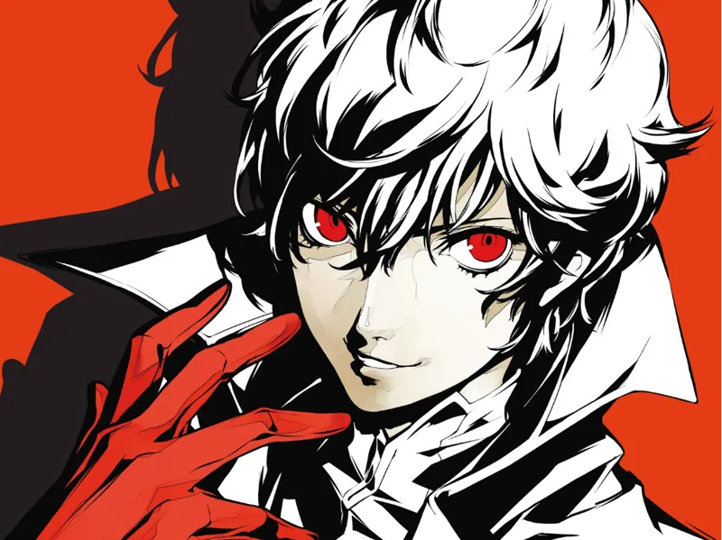 P5 JOKER雨宫莲 立绘 叠色板画 Lumina 5色