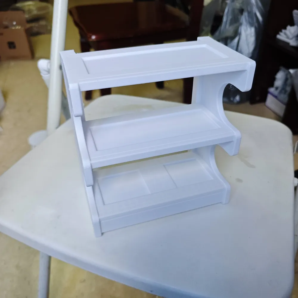 Elevated scalable up scalable down multi-tiered storage storage rack ...