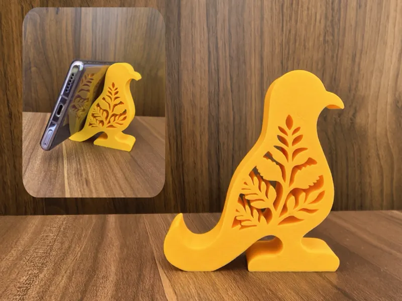 简约小鸟手机支架