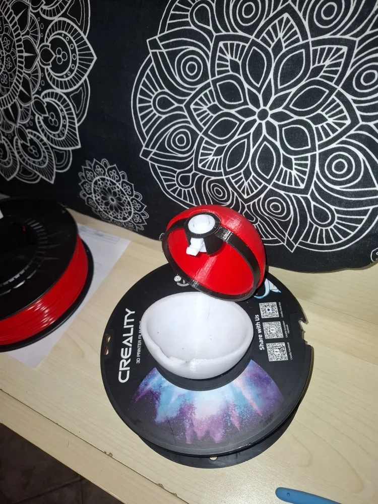 Pokeball fully 3d printed!!!!! - Free 3D Print Model - MakerWorld