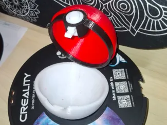 Pokeball fully 3d printed!!!!!