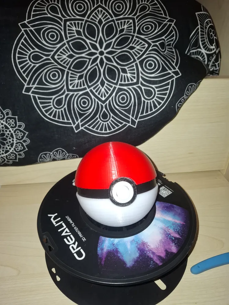Pokeball fully 3d printed!!!!! - Free 3D Print Model - MakerWorld
