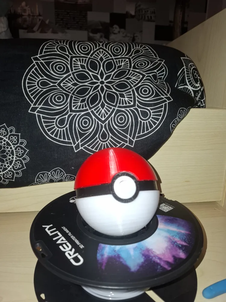 Pokeball fully 3d printed!!!!! - Free 3D Print Model - MakerWorld
