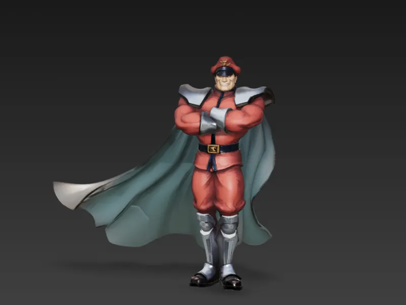 M. Bison - Street Fighter Shadaloo Dictator Statue