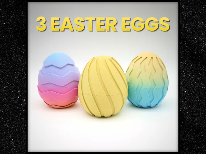 Patterned Easter Egg Collection