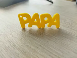 Llavero papá