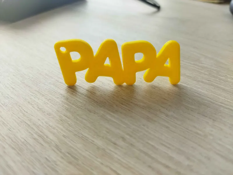 Llavero papá