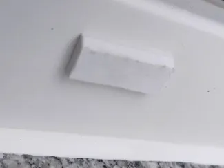 Entwässerungskappe Kunststofffenster Langloch 5x30