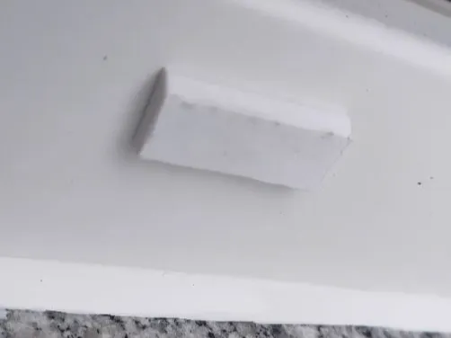 Entwässerungskappe Kunststofffenster Langloch 5x30