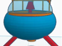 just a ship model from a game idea