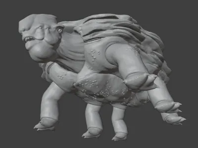 Megachelon from ARK: survival evolved
