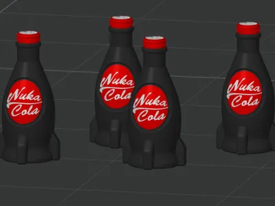 brick scaled Nuka-Cola bottle