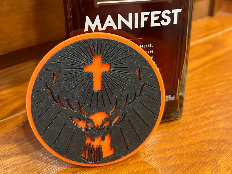 Jagermeister cup coaster