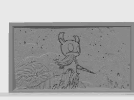 Hollow knight lithopane