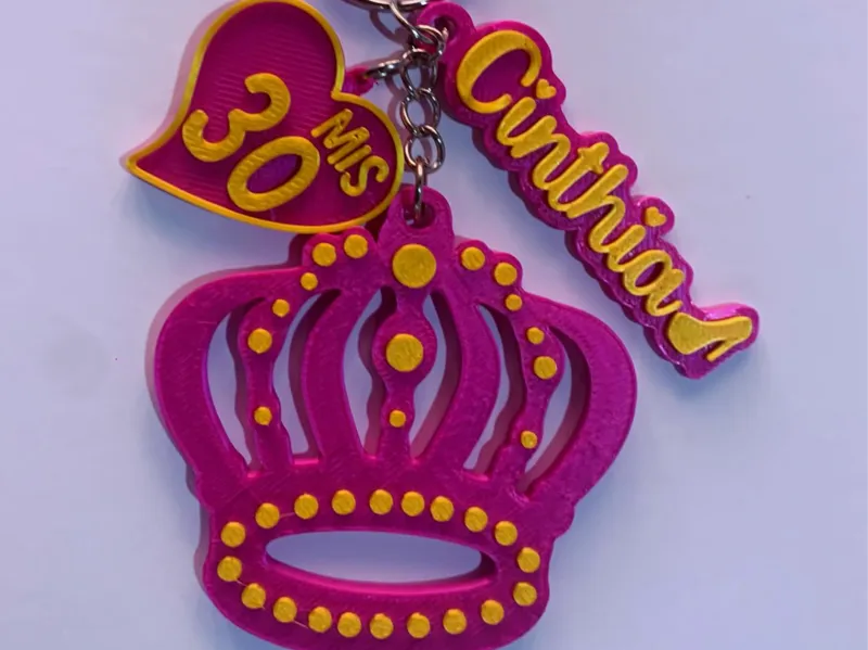 llavero corona