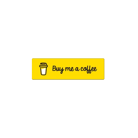 Buy Me a Coffee Sticker