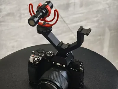 triple cold shoe mount