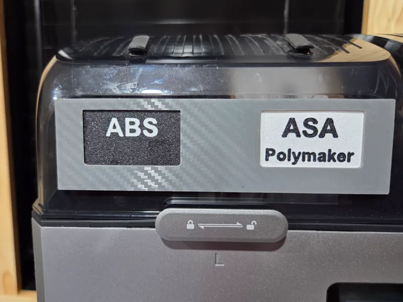 Creality Filament Dryer Label