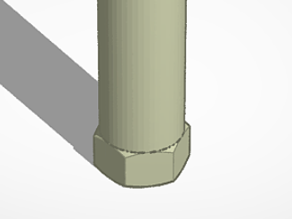 Threaded Spacer M8 50mm