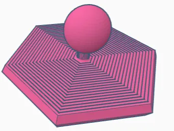 Ball Grip Hexagon Fidget