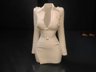 空姐制服连衣裙---尾料终结者