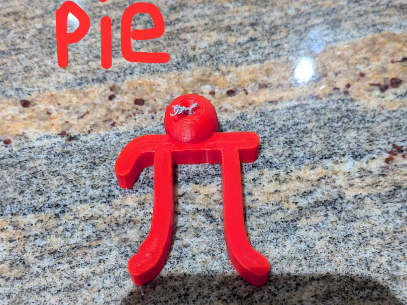 apple pie pun wire holder 