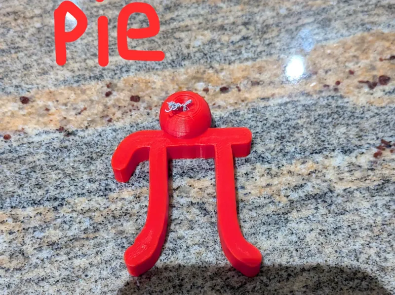 apple pie pun wire holder 
