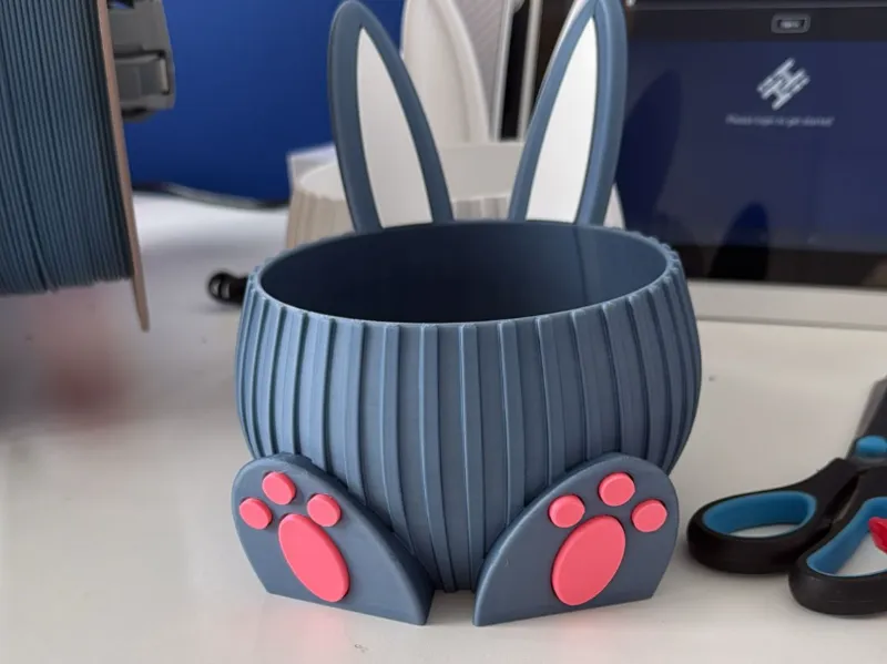 Easter rabbit bowl