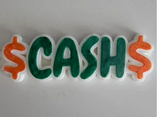 CASH Keychain/Bag Charm