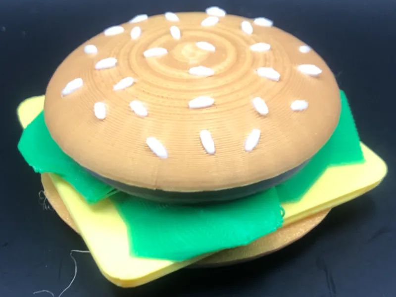 Magnetic Burger Fidget