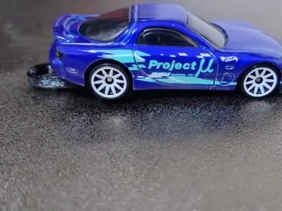 HotWheels Keychain adapter (No Drilling Needed