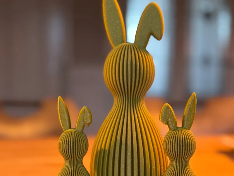 Easter Bunny folded ear