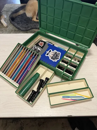 Crochet Gridfinty box