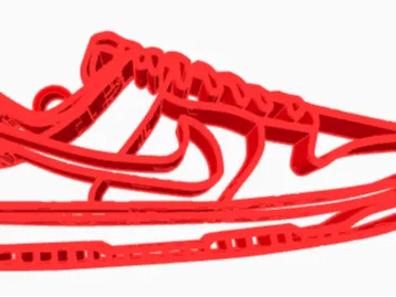Nike Dunk Keychain (Minimal)